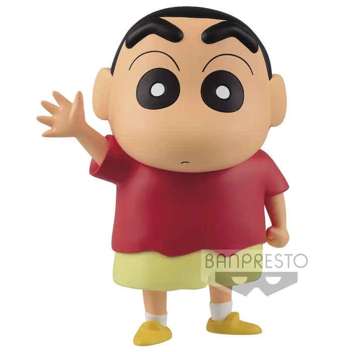 BANPRESTO Crayon Shin-chan Shinnosuke Nohara Soft Vinyl Figure 3 BANPRESTO Crayon Shin-chan Shinnosuke Nohara Soft Vinyl Figure