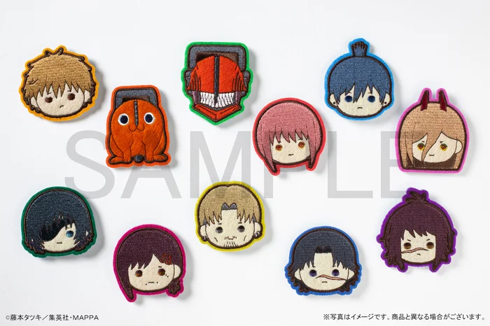 KADOKAWA Chainsaw Man Embroidery Mascot Collection Complete Box Set 4 KADOKAWA Chainsaw Man Embroidery Mascot Collection Complete Box Set - Image 2