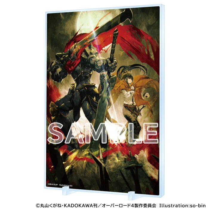 KADOKAWA Overlord IV Acrylic Panel Collection 7 KADOKAWA Overlord IV Acrylic Panel Collection - Image 5