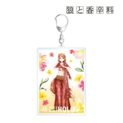 Spice And Wolf Jyuu Ayakura Illustration Holo: Indian Folk Costume Ver. Big Acrylic Keychain