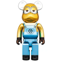 BE＠RBRICK Minions Fever Kevin: Chrome Ver. 100％ & 400％ -Doll Toy Shop 2734bd5712764b3aabea59038e014b42.jpg