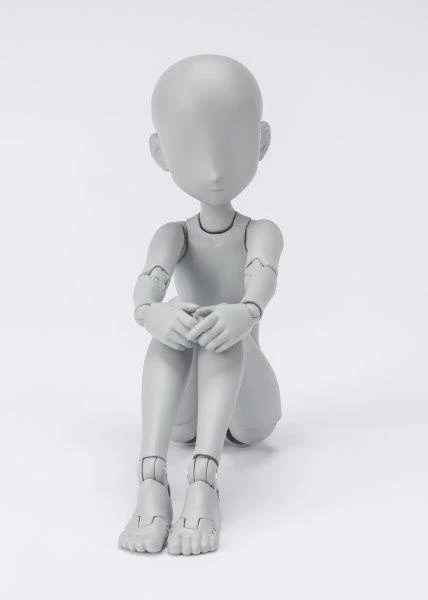 Bandai S.H.Figuarts Body-chan Ken Sugimori Edition: Gray Color Ver. DX Set 4 Bandai S.H.Figuarts Body-chan Ken Sugimori Edition: Gray Color Ver. DX Set - Image 2