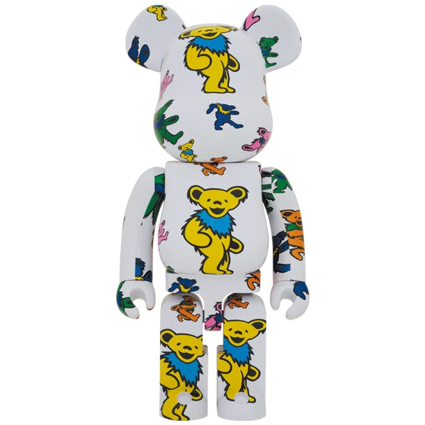 BE@RBRICK Grateful Dead Dancing Bear 1000% 3 BE@RBRICK Grateful Dead Dancing Bear 1000%