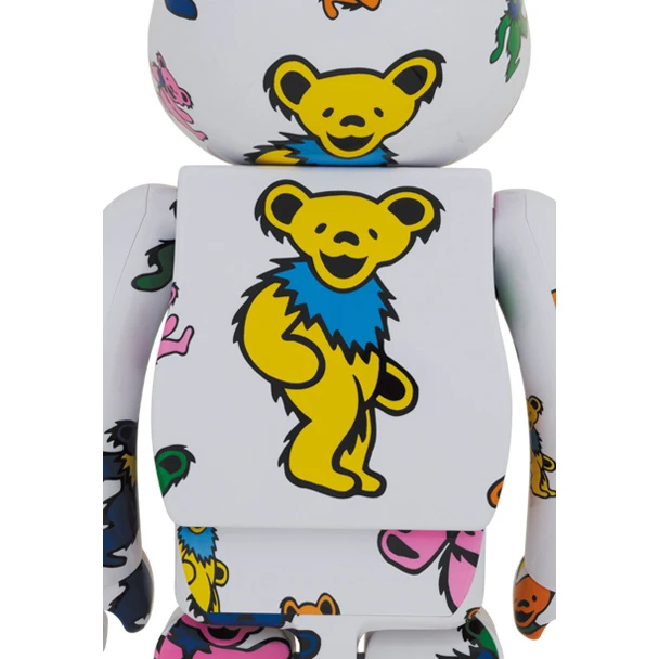 BE@RBRICK Grateful Dead Dancing Bear 1000% 4 BE@RBRICK Grateful Dead Dancing Bear 1000% - Image 2