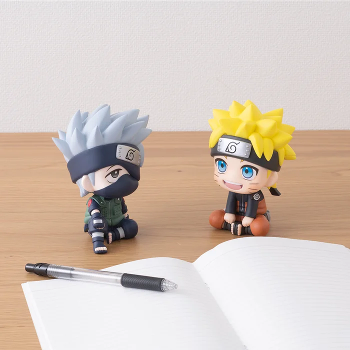 MegaHouse Look Up Series Naruto Shippuden Naruto Uzumaki & Kakashi Hatake Set W/ Bonus Cushion 11 MegaHouse Look Up Series Naruto Shippuden Naruto Uzumaki & Kakashi Hatake Set W/ Bonus Cushion - Image 9