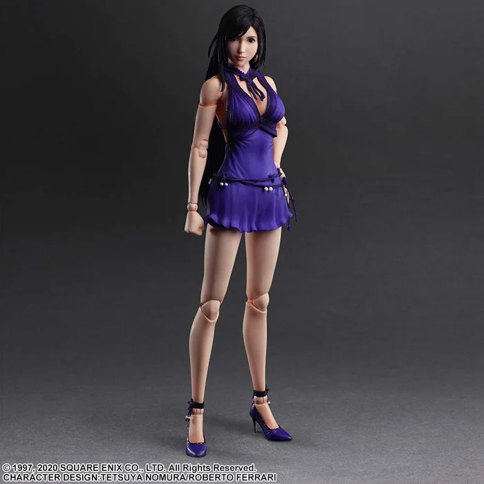 Square Enix Play Arts Kai Final Fantasy VII Remake Tifa Lockhart: Dress Ver. 4 Square Enix Play Arts Kai Final Fantasy VII Remake Tifa Lockhart: Dress Ver. - Image 2