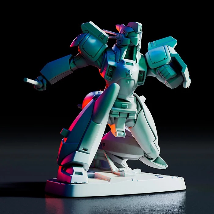 Max Factory PLAMAX MF-71 Minimum Factory Mobile Police Patlabor Ingram & Crab-Man High Leg: Labor Color Ver. 4 Max Factory PLAMAX MF-71 Minimum Factory Mobile Police Patlabor Ingram & Crab-Man High Leg: Labor Color Ver. - Image 2