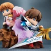 MegaHouse New SD Gundam Mobile Suit Gundam Wing Heero & Relena Non-Scale Figure Set