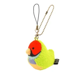 Irotoridori Gouldian Finch Keychain Strap