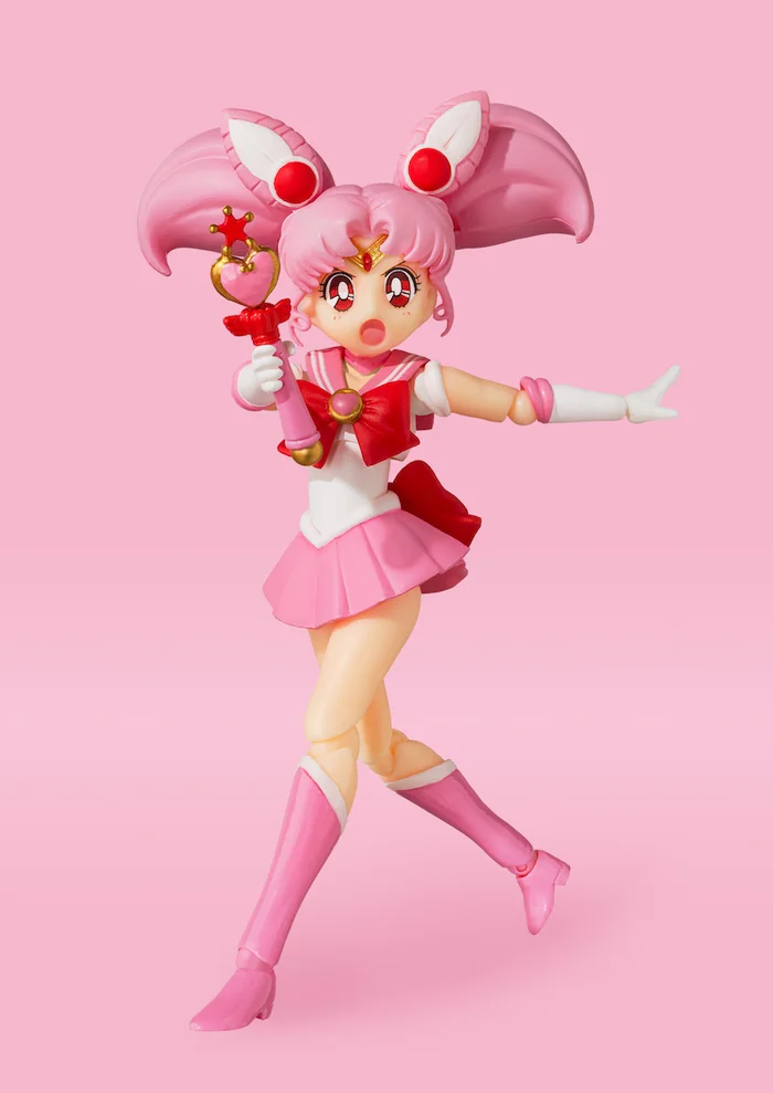 Bandai S.H.Figuarts Pretty Guardian Sailor Moon Sailor Chibi Moon Animation Color Edition 7 Bandai S.H.Figuarts Pretty Guardian Sailor Moon Sailor Chibi Moon Animation Color Edition - Image 5