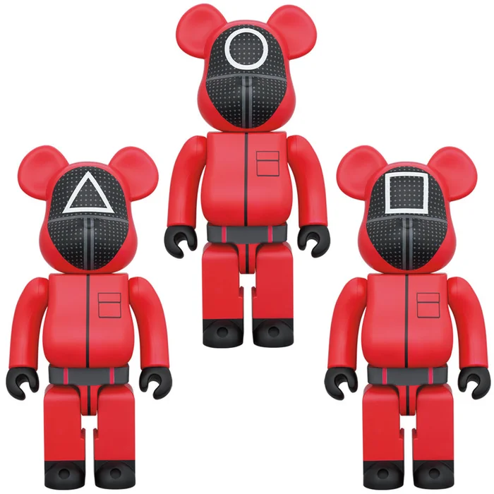 BE@RBRICK Squid Game Guard ○/△/□ 1000% 3 BE@RBRICK Squid Game Guard ○/△/□ 1000%