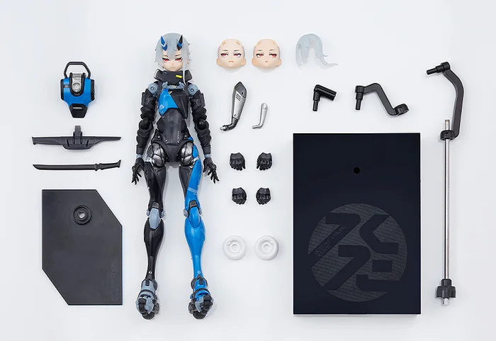 Max Factory Shojo-Hatsudoki Motored Cyborg Runner SSX_155 Techno Azur Non-Scale Action Figure 13 Max Factory Shojo-Hatsudoki Motored Cyborg Runner SSX_155 Techno Azur Non-Scale Action Figure - Image 11