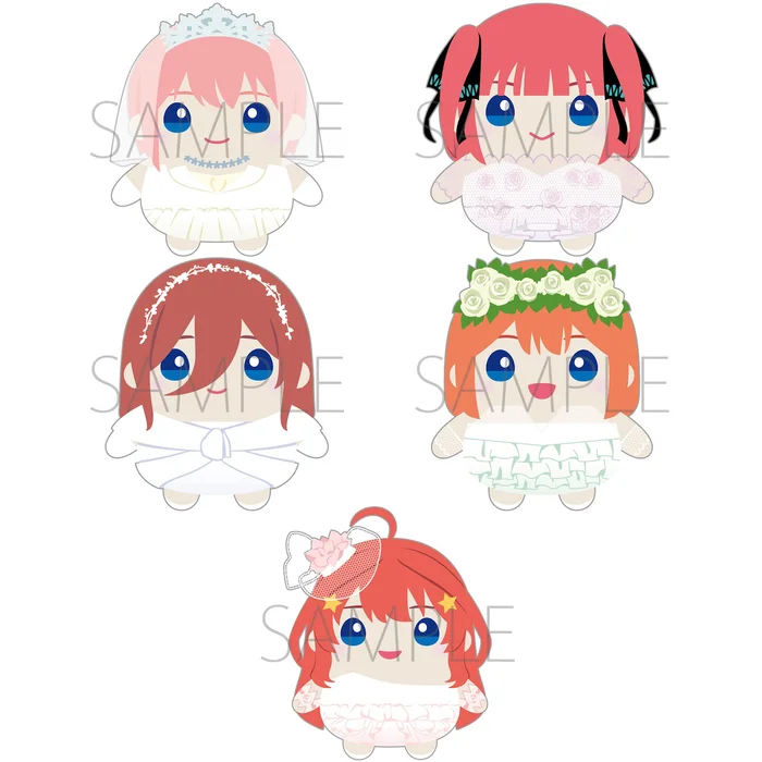 Mamemate The Quintessential Quintuplets The Movie Plushie Mascot 3 Mamemate The Quintessential Quintuplets The Movie Plushie Mascot