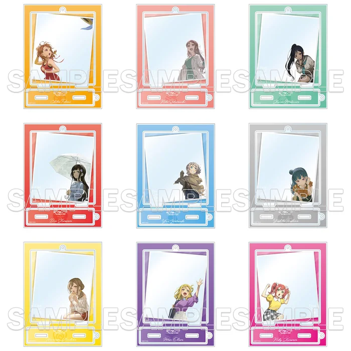 KADOKAWA Love Live! Sunshine!! Find Our Numazu Acrylic Stand Keychain Collection 3 KADOKAWA Love Live! Sunshine!! Find Our Numazu Acrylic Stand Keychain Collection