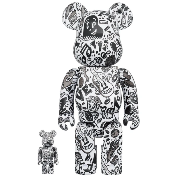 BE@RBRICK Chocomoo 100% & 400% 3 BE@RBRICK Chocomoo 100% & 400%