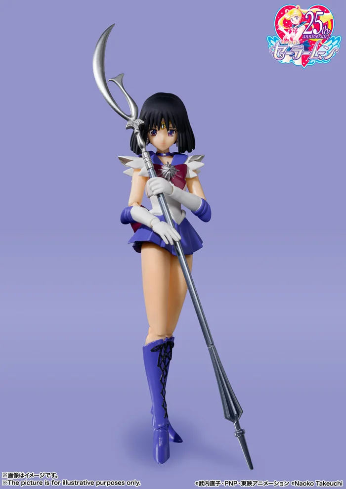 Bandai S.H.Figuarts Pretty Guardian Sailor Moon R Sailor Saturn Animation Color Edition 3 Bandai S.H.Figuarts Pretty Guardian Sailor Moon R Sailor Saturn Animation Color Edition