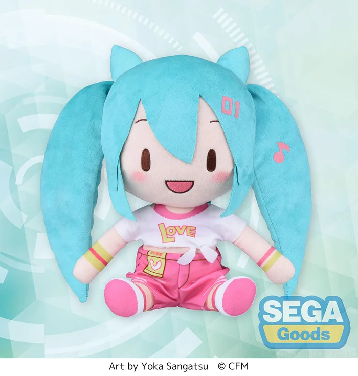Fuwapuchi Hatsune Miku: Live Cheering Ver. Large Plush 3 Fuwapuchi Hatsune Miku: Live Cheering Ver. Large Plush