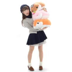 Coroham Coron Manmaru Friends Hamster Plush Collection (Big) -Doll Toy Shop 6f32491f26de4ed48e08d75fc1b215c6.jpg