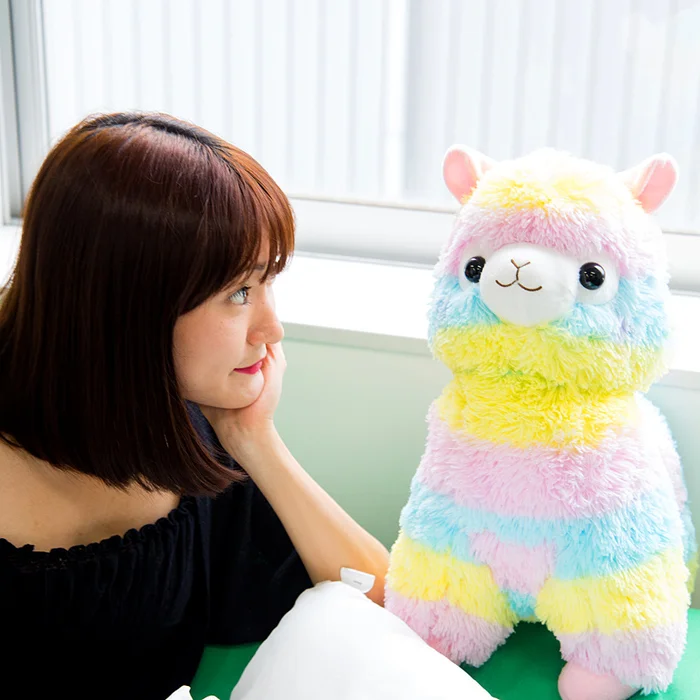 Alpacasso Rainbow Alpaca Plush (Big) 11 Alpacasso Rainbow Alpaca Plush (Big) - Image 9