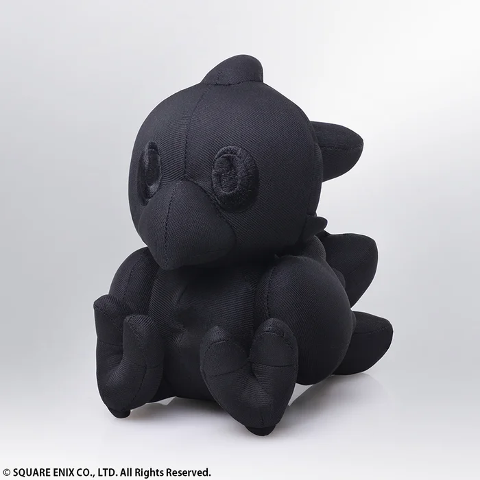 Square Enix Final Fantasy Chocobo Autograph Plush: Black Ver. 4 Square Enix Final Fantasy Chocobo Autograph Plush: Black Ver. - Image 2