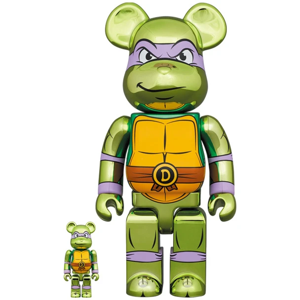 BE@RBRICK Teenage Mutant Ninja Turtles Donatello: Chrome Ver. 100% & 400% 3 BE@RBRICK Teenage Mutant Ninja Turtles Donatello: Chrome Ver. 100% & 400%
