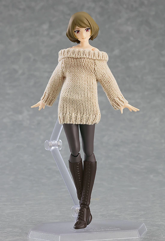 Max Factory Figma Styles Off-the-Shoulder Sweater Dress 10 Max Factory Figma Styles Off-the-Shoulder Sweater Dress - Image 8