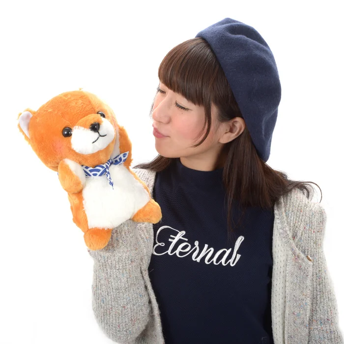 Mameshiba San Kyodai Dog Hand Puppets 3 Mameshiba San Kyodai Dog Hand Puppets