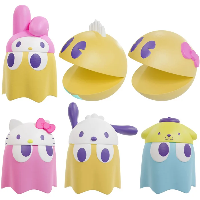 Chibicollect Figure Pac-Man X Sanrio Characters Vol. 1 Box Set 3 Chibicollect Figure Pac-Man X Sanrio Characters Vol. 1 Box Set