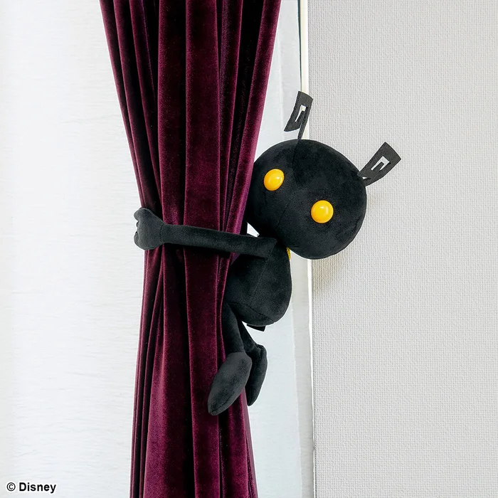 Square Enix Kingdom Hearts Curtain Tieback Shadow Plush 3 Square Enix Kingdom Hearts Curtain Tieback Shadow Plush