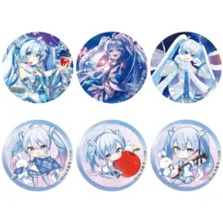 KADOKAWA Snow Miku X Hirohako Hirosaki Ver. Hologram Trading Pin Badge (1-Pack)