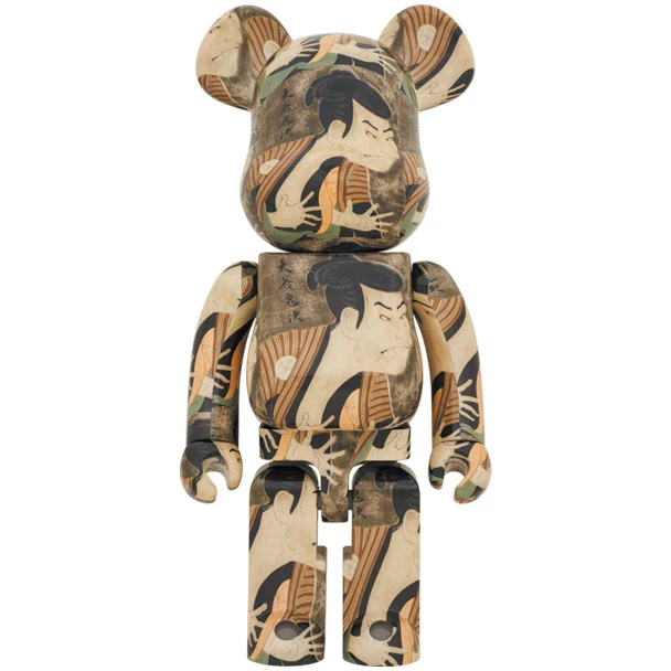 BE@RBRICK Toshusai Sharaku: Actor Otani Oniji Ⅲ As The Footman (Yakko) Edohei 1000% 3 BE@RBRICK Toshusai Sharaku: Actor Otani Oniji Ⅲ As The Footman (Yakko) Edohei 1000%