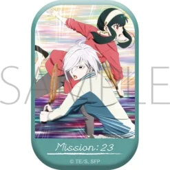 Spy X Family Mission 23: The Unwavering Path Square Trading Pin Badge