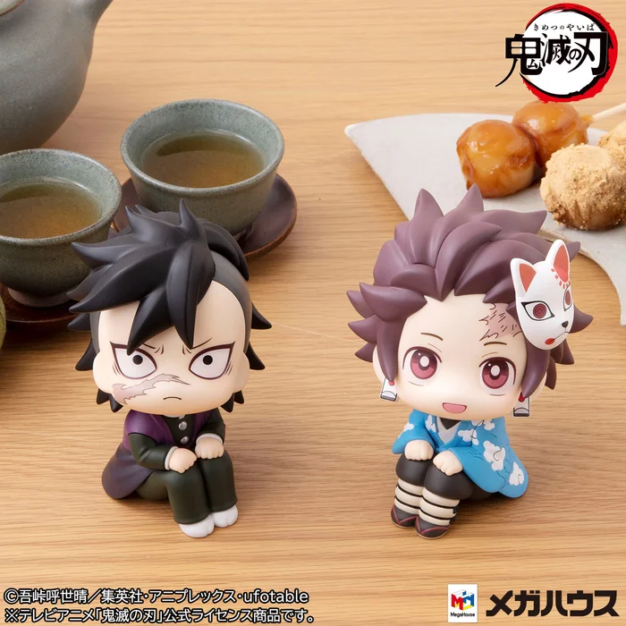 MegaHouse Look Up Series Demon Slayer: Kimetsu No Yaiba Genya & Tanjiro Kamado: Final Selection Ver. W/ Bonus Cushions 4 MegaHouse Look Up Series Demon Slayer: Kimetsu No Yaiba Genya & Tanjiro Kamado: Final Selection Ver. W/ Bonus Cushions - Image 2