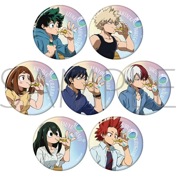 My Hero Academia Soap Bubble Character Badge Collection Box 3 My Hero Academia Soap Bubble Character Badge Collection Box