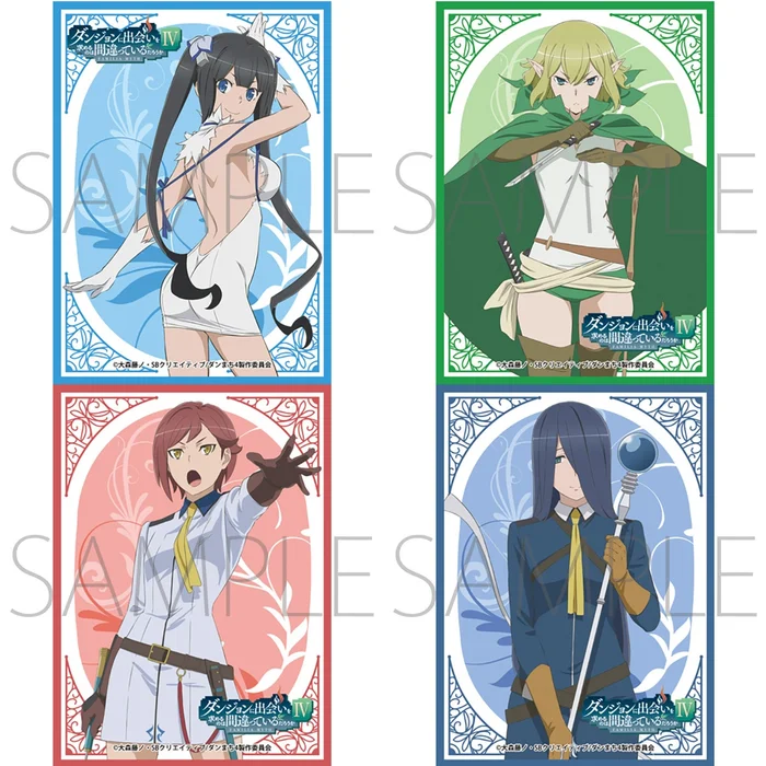 Character Sleeve Collection Matte Series Is It Wrong To Try To Pick Up Girls In A Dungeon? Season 4 Familia Myth 3 Character Sleeve Collection Matte Series Is It Wrong To Try To Pick Up Girls In A Dungeon? Season 4 Familia Myth