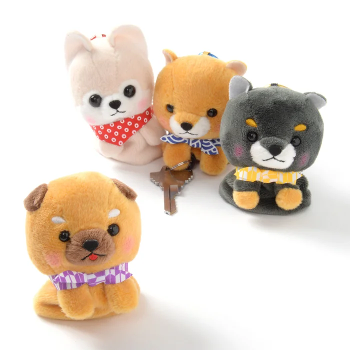 Mameshiba San Kyodai Dog Reel Key Cover Collection 4 Mameshiba San Kyodai Dog Reel Key Cover Collection - Image 2