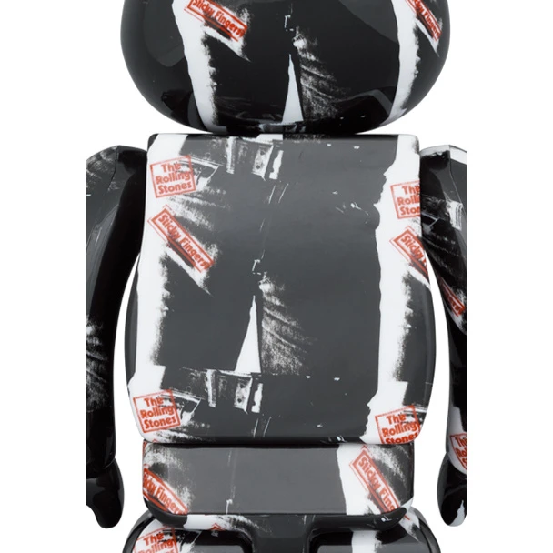 BE@RBRICK Andy Warhol X The Rolling Stones Sticky Fingers 100% & 400% Set 6 BE@RBRICK Andy Warhol X The Rolling Stones Sticky Fingers 100% & 400% Set - Image 4