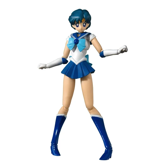Bandai S.H.Figuarts Pretty Guardian Sailor Moon Sailor Mercury: Animation Color Edition 7 Bandai S.H.Figuarts Pretty Guardian Sailor Moon Sailor Mercury: Animation Color Edition - Image 5