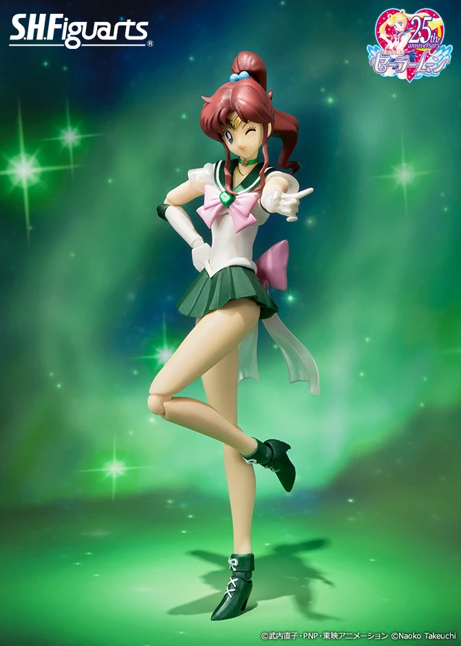 Bandai S.H.Figuarts Sailor Moon Super Sailor Jupiter 6 Bandai S.H.Figuarts Sailor Moon Super Sailor Jupiter - Image 4