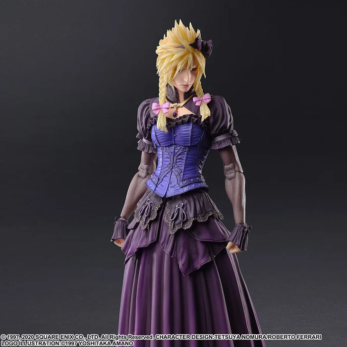 Square Enix Play Arts Kai Final Fantasy VII Remake Cloud Strife: Dress Ver. 6 Square Enix Play Arts Kai Final Fantasy VII Remake Cloud Strife: Dress Ver. - Image 4