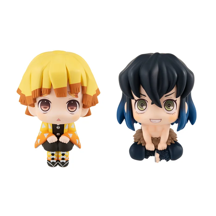MegaHouse Look Up Series Demon Slayer: Kimetsu No Yaiba Zenitsu Agatsuma & Inosuke Hashibira Set W/ Bonus Cushion 9 MegaHouse Look Up Series Demon Slayer: Kimetsu No Yaiba Zenitsu Agatsuma & Inosuke Hashibira Set W/ Bonus Cushion - Image 7