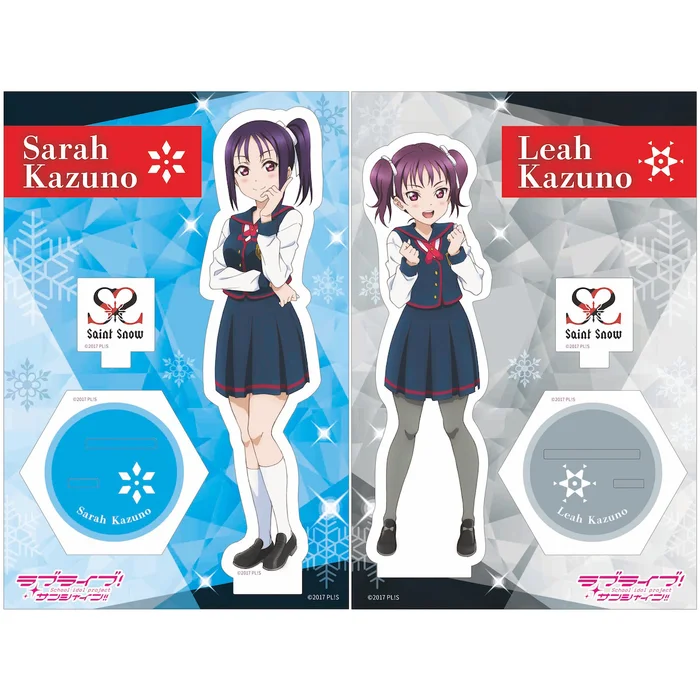 Love Live! Sunshine!! The School Idol Store Saint Snow Acrylic Stand Collection 3 Love Live! Sunshine!! The School Idol Store Saint Snow Acrylic Stand Collection