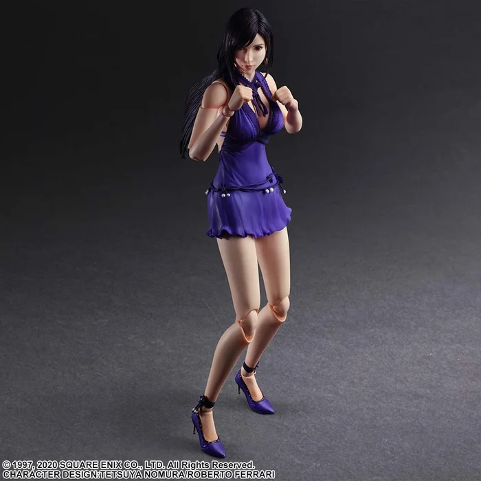 Square Enix Play Arts Kai Final Fantasy VII Remake Tifa Lockhart: Dress Ver. 5 Square Enix Play Arts Kai Final Fantasy VII Remake Tifa Lockhart: Dress Ver. - Image 3