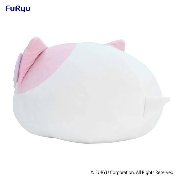 Nemuneko Cat Pastel Pink Big Plush Toy 6 Nemuneko Cat Pastel Pink Big Plush Toy - Image 4