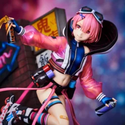 Re:Zero -Starting Life In Another World- Ram: Neon City Ver. 1/7 Scale Figure