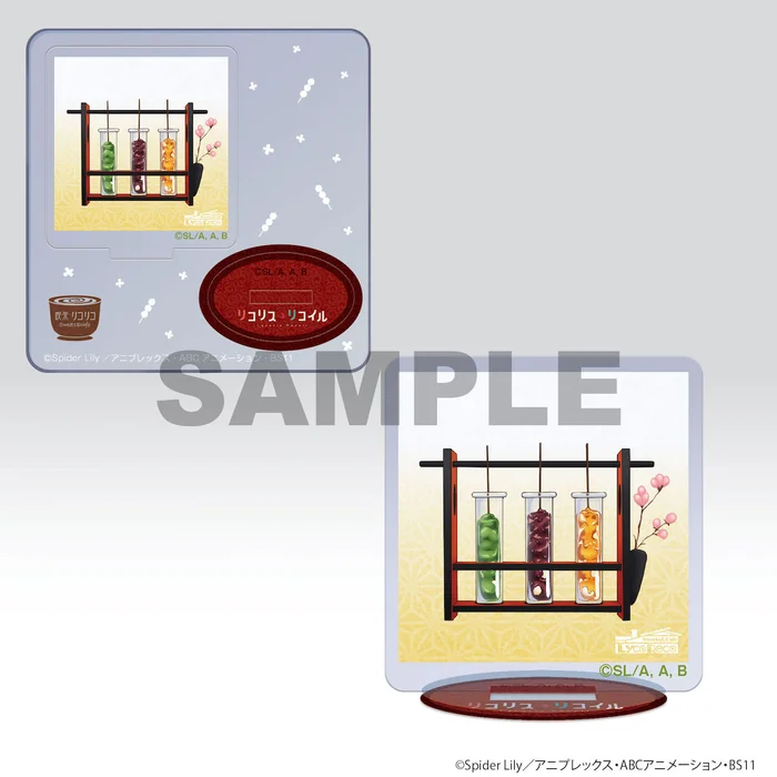 Lycoris Recoil Trading Acrylic Stand Collection (1 Pack) 4 Lycoris Recoil Trading Acrylic Stand Collection (1 Pack) - Image 2