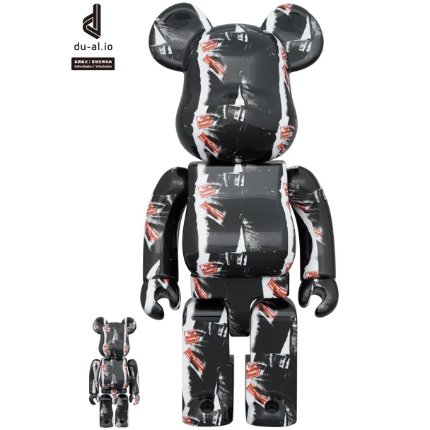 BE@RBRICK Andy Warhol X The Rolling Stones Sticky Fingers 100% & 400% Set 3 BE@RBRICK Andy Warhol X The Rolling Stones Sticky Fingers 100% & 400% Set