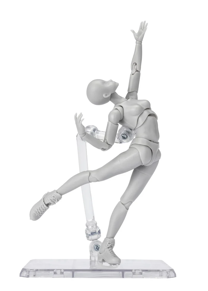 Bandai S.H.Figuarts Body-chan Sports Edition DX Set: Gray Color Ver. 15 Bandai S.H.Figuarts Body-chan Sports Edition DX Set: Gray Color Ver. - Image 13