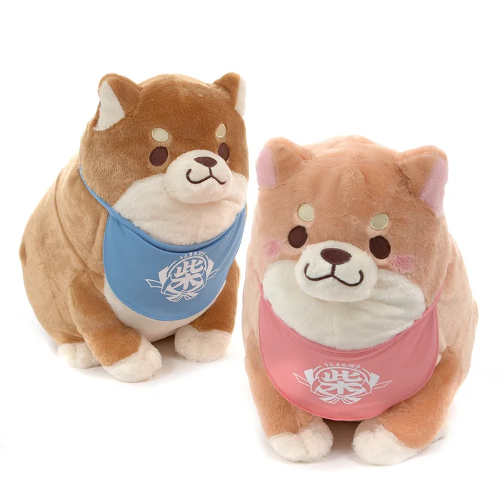Chuken Mochi Shiba Sakura & Monaka Plush Collection (Big) 4 Chuken Mochi Shiba Sakura & Monaka Plush Collection (Big) - Image 2