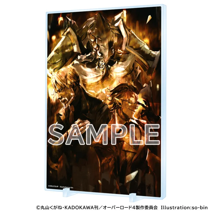 KADOKAWA Overlord IV Acrylic Panel Collection 6 KADOKAWA Overlord IV Acrylic Panel Collection - Image 4